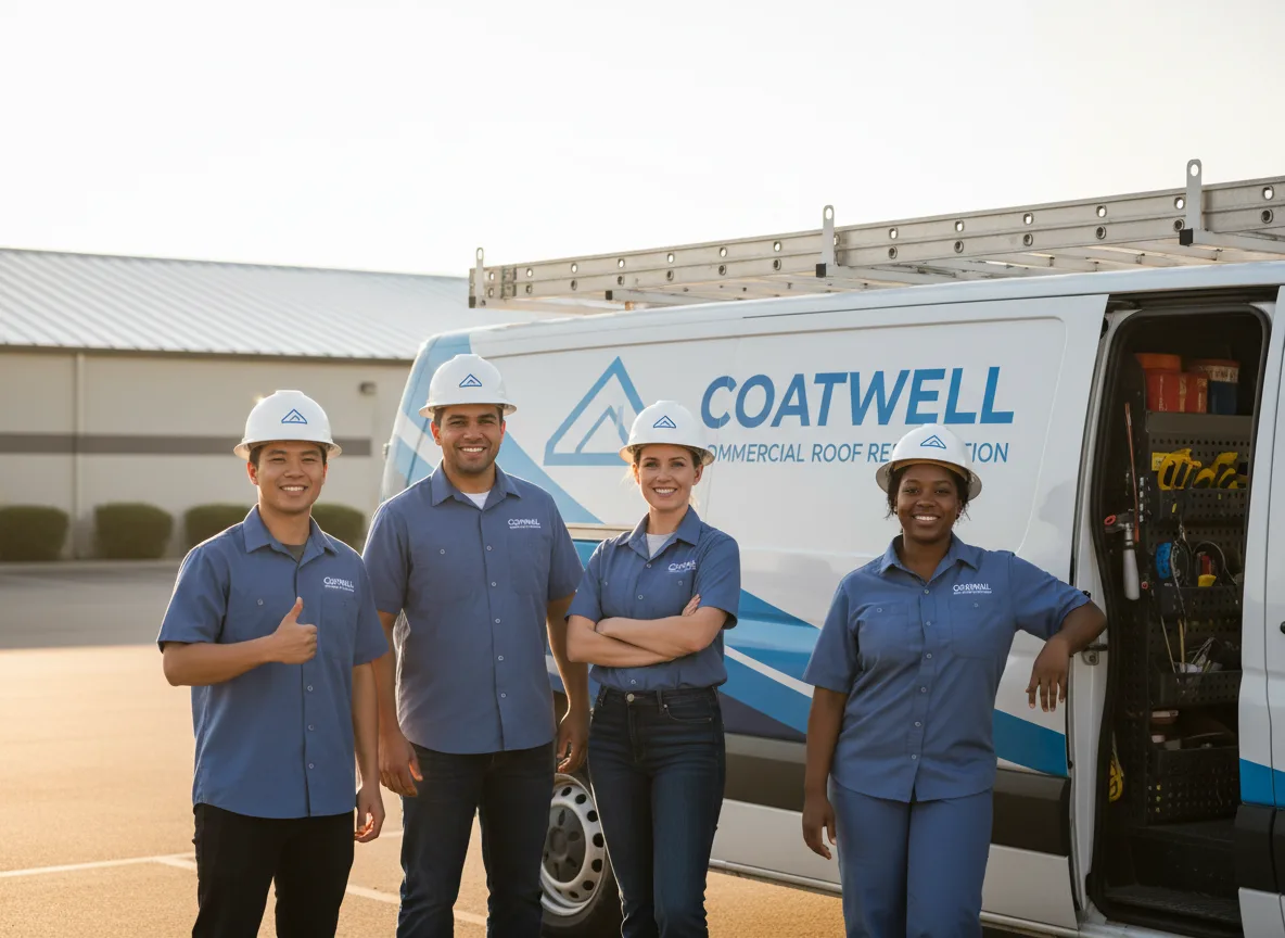 Commercial roof coating company in Boss, MO
